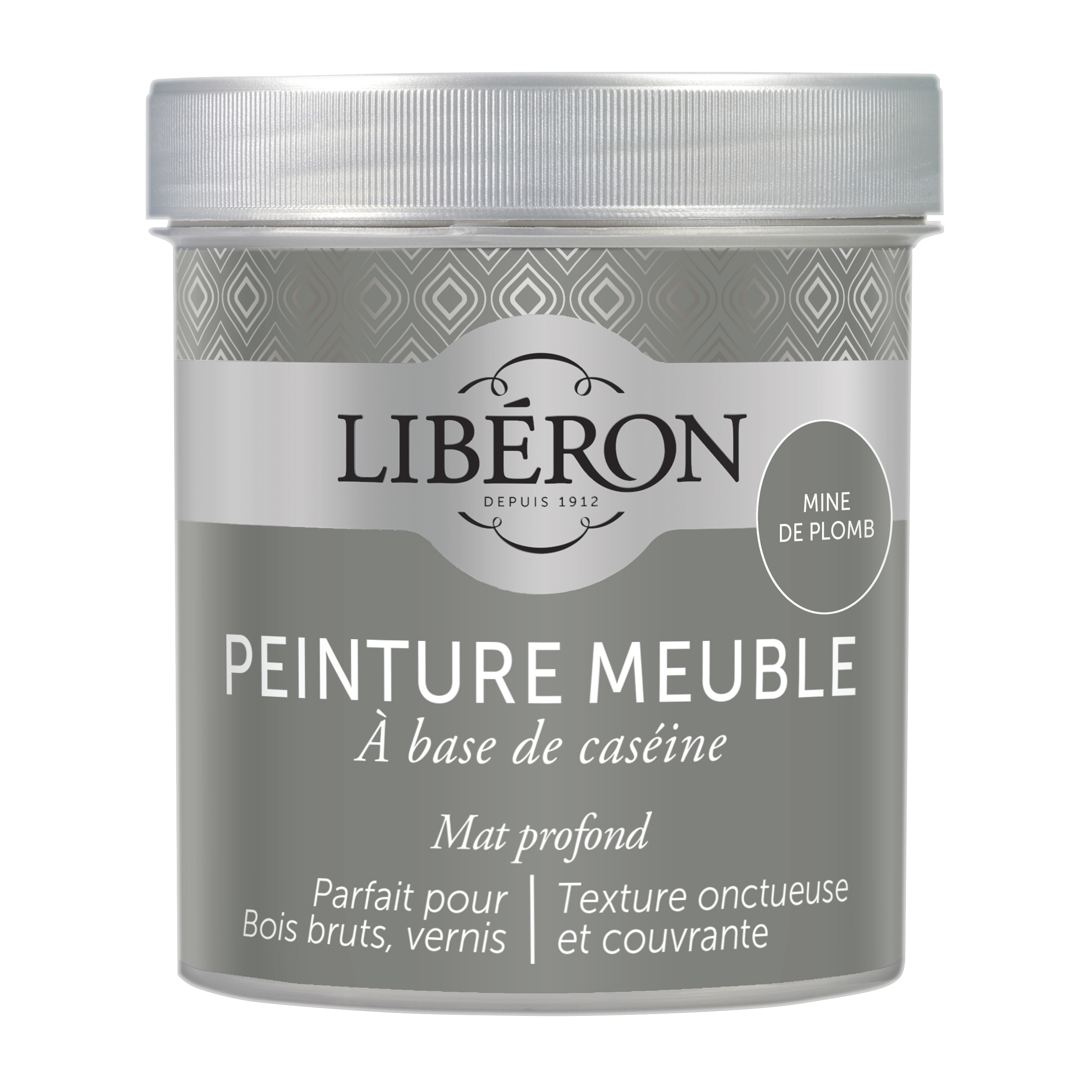 Peinture meuble à base de caséine mine de plomb 500 ml - LIBERON